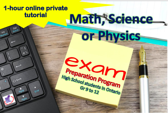 Summer School Exam Prep for Math Science Physics